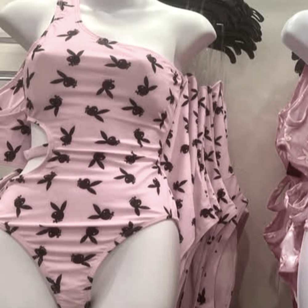 NWT Playboy pink  swimsuit